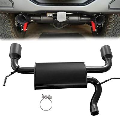 Double exhaust silencer system Ton Boardroad Catback Black Mat for Wrangler.. Your shopping needs fulfilled through DIAYTAR NIGERIA's extensive selection and nationwide delivery.