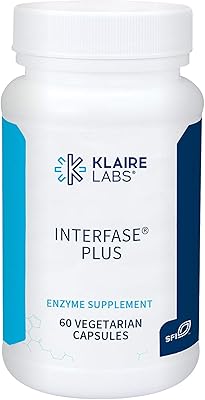 Klaire Labs Interfase Plus - mixture of 'antibiofilm' + EDTA enzymes - gastrointestinal system, intestinal flora, biofilm and detox support (60 capsules).. Shop confidently with Nigeria's most trusted e-commerce platform, offering swift and affordable delivery.