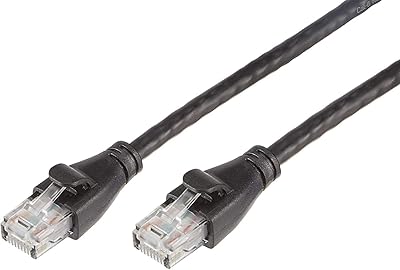 Ethernet cable and Internet Amazonbasics CAT-6 with RJ45 connectors, 10 feet (3 m), set of 5.. DIAYTAR NIGERIA bridges the gap between desire and affordability with nationwide delivery in under 8 days.