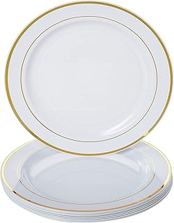 Round celebration plate van Luxury 23 cm - Assortment 1, pack of 10.. Your go-to destination for affordable online shopping, DIAYTAR NIGERIA delivers in under 8 days.
