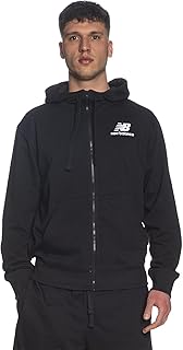 Hooded sweatshirt with complete zipper and nb st stacked nb essentials for men.. Experience hassle-free shopping with DIAYTAR NIGERIA's user-friendly platform and prompt delivery service.
