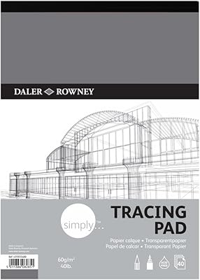 Daler-Rowney A3 60g 40 Leaves simple tracing notebook.. DIAYTAR NIGERIA: Where shopping meets satisfaction with affordable prices and prompt delivery services.