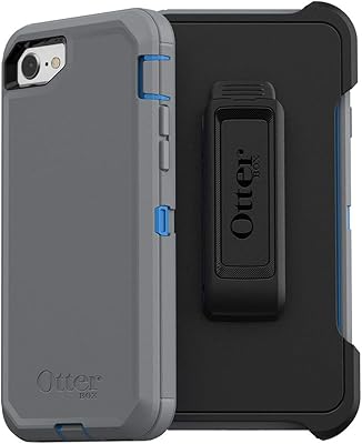 Otterbox Defender Series for iPhone SE (2nd generation - 2020) - Marathon (Cowabunga blue/Gunmetal gray).. Shop from our extensive catalog at DIAYTAR NIGERIA and enjoy doorstep delivery in just 5-8 days.