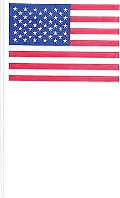 Parts of AMSCAN USA flags, 120 pieces, multicolored, 6.35.. Every order, every item — DIAYTAR Nigeria delivers fast and reliably.