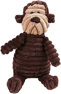 Newstyle dog toys, durable toy toy in ribbed velvet, creaky toys, dog puzzle toy, molar training toy, fun and durable interactive toys in cotton, dentition toys for big dogs (brown monkey).. DIAYTAR NIGERIA brings online shopping to every Nigerian with affordable prices and reliable shipping.