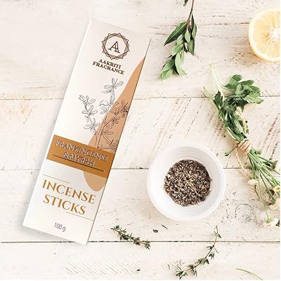 Akriti luxury natural incense sticks, pack of 100 grams (incense and myrrhe).. Shop for everything you need at DIAYTAR NIGERIA, with budget-friendly prices and quick delivery.