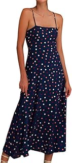 Women's clothing sleeveless dress with floral print for ladies Boho Summer Party Beach Maxi Dress.. DIAYTAR NIGERIA makes every shopping desire a reality with affordable prices and delivery in 5-8 days.