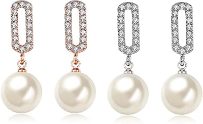 Set of pending earrings for women in sterling 925 silver and cubic zirconia, gold plated, mm, gold plated, without precious stones.. Your daily needs delivered to your door — DIAYTAR Nigeria style.