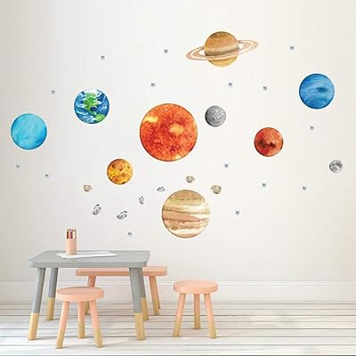Opheson wall sticker Large Sun Planets Earth and so on.. Skip the lines and shop online — DIAYTAR Nigeria delivers to your door in days.