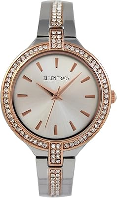 Ellen tracy watch for 32 mm alloy woman with pink golden housing, stainless steel jewelry clasp, manual golden gold bracelet.. Experience the power of choice with DIAYTAR NIGERIA's vast catalog and affordable 5-8 day delivery.