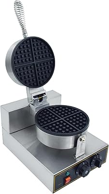 Commercial waffle machine, non -stick stainless steel waffle iron 1200 W, temperature and time control wafer for the house, for commercial use.. Experience shopping freedom with DIAYTAR NIGERIA's vast catalog and nationwide 5-8 day shipping.