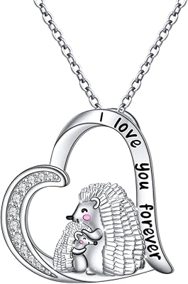 Setting rod necklace and Sterling Sterling 925 necklace and earrings, pretty cubic zircony hedgehog, gift for women and girls.. Your budget-friendly online marketplace, DIAYTAR NIGERIA delivers a world of products in just 5-8 days.