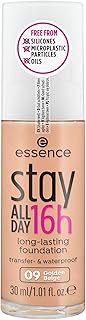 Essence Stay All Day long -lasting foundation 16 hours, 30 ml, 09 golden beige.. Your favorite brands are just a click away on DIAYTAR Nigeria.