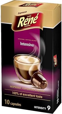 Expresso chocolate capsules compatible nespresso from coffee rené, 10 pieces.. Reliable delivery, all over Nigeria — that’s DIAYTAR Nigeria promise.
