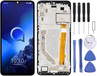 LCD screen and full scanner with frame for Alcatel 3X 2019 5048Y 5048U 5048 OT5048Y OT5048Y OT5048 (Black).. Nigeria's fastest-growing e-commerce site offers unbeatable prices and delivery within 8 days.