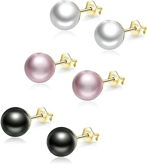 A set of earrings in silver plated pearls for women and girls, mm, silver, crystal.. DIAYTAR NIGERIA revolutionizes online shopping with competitive prices and reliable 5-8 day delivery.