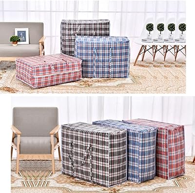 Large storage bag for laundry, cleaning or movement batch of 4 or 8 extra wide and giant clothes basket bags with zipper and handling tight and durable waterproof tight tight (4)).. Your everyday shopping companion, DIAYTAR NIGERIA offers unbeatable value with nationwide delivery.