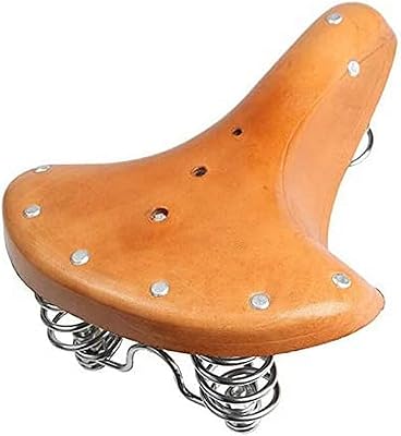 Large bicycle saddle without noses comfortable mountain vintage vtt in leather.. Enjoy the simplicity of shopping with DIAYTAR NIGERIA, offering vast choices delivered in just 5-8 days.