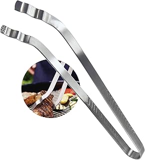 Long barbecue pliers Castowave in stainless steel, barbecue tools with pliers for the kitchen, cooking pasta on the barbecue.. Shop across boundaries with DIAYTAR NIGERIA's comprehensive platform and budget-friendly delivery.