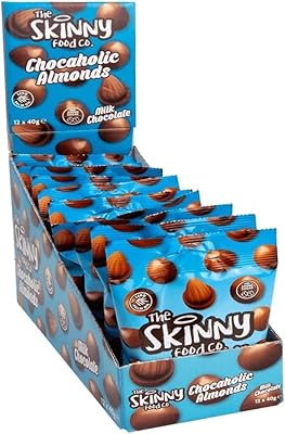 The Skinny Food Co. With a delicious chocolate chocaholic milk with a low sugar content, low in calories, vegan, gluten -free (12) (chocaholic almonds).. Experience budget-friendly shopping at DIAYTAR NIGERIA, Nigeria's premier online marketplace with quick delivery.