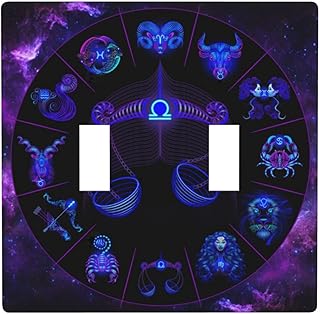 Balance zodiac output wall plaque, double tongue switch cover, decorative electrical outlet cover, 2 gangs 4.5 x 4.5 inches.. Discover shopping simplified with DIAYTAR NIGERIA's comprehensive platform and reliable 5-8 day shipping.