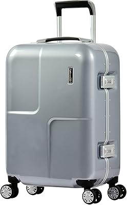 PC Spinner PC baggage, E9L0, platinum, 20 -inch hand luggage, handbag.. DIAYTAR NIGERIA: Your affordable shopping destination with thousands of products delivered in days.