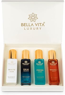 UNISEXEX LUXEXEXEXEXEXEX BELLA VITA 4x20 ml gift box for men and women.. DIAYTAR NIGERIA: Your affordable gateway to thousands of products shipped nationwide within the week.