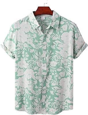 Homo short -sleeved shirts for men summer shirts for men relaxed shirts with short sleeves for young men (size: L).. DIAYTAR NIGERIA puts thousands of products at your fingertips with affordable prices and delivery within a week.