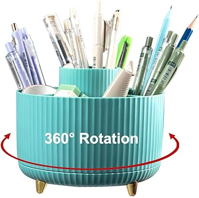 Office-shot holder, 360-degree rotary pencils organizer, 5 locations for office, organizer of office stationery supplies, nice pens bowl for office, school and house.. The smarter way to shop online in Nigeria is through DIAYTAR Nigeria.
