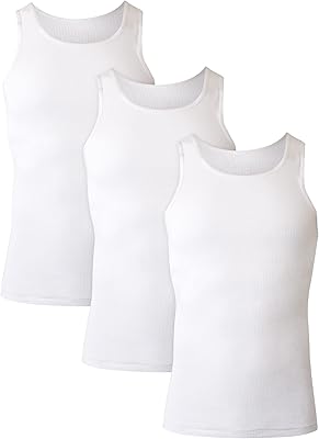 Hans tank top for men, white, size L, multiple lot.. DIAYTAR NIGERIA: Where thousands of products meet affordable prices and reliable 5-8 day delivery.