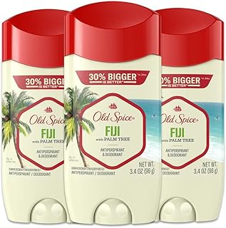 Deodorant and deodorant for old spice men, Fiji with palm, 100 ml, pack of 3.. DIAYTAR NIGERIA revolutionizes online shopping with competitive prices and reliable 5-8 day delivery.