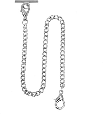 Albert Feast pocket watch chain with T -bar and clasp MousquetonChaine de watch Man Cha Da and Pocket Watch Support.. Transform your shopping experience with DIAYTAR NIGERIA's vast product selection delivered at unbeatable prices.