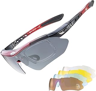 Unisexes Rock Bros sunglasses with 4 interchangeable glasses for fishing.. Your everyday shopping companion, DIAYTAR NIGERIA offers unbeatable value with nationwide delivery.