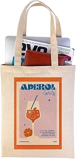 Aperol spritz tote idea gift canvas tote bags sacs d'épicerie réutilisables book tote gift tote gift daily casual shopping bag.. Your trusted shopping partner, DIAYTAR NIGERIA offers extensive selection with quick delivery options.