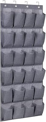 Odlozi Large Shoe Organizer On Door, Shoe Organizer with 4 hooks for doors of different widths, hanging shoe shelf for sports shoes and home accessories (gray).. Shop the smart way with DIAYTAR NIGERIA's extensive selection and budget-friendly nationwide delivery.