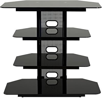 Transdeco corner support for television, audio and video, 35 inch, black.. Shop everything from A to Z on DIAYTAR Nigeria — delivered nationwide.