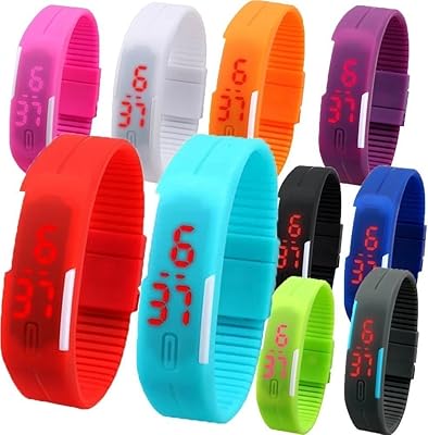 Baby Hunt Birthday Gift/Multicolored Digital Dos of 12 LEDs for children - Gifts, Multicolors.. DIAYTAR NIGERIA redefines convenience with our vast product selection and swift nationwide delivery.