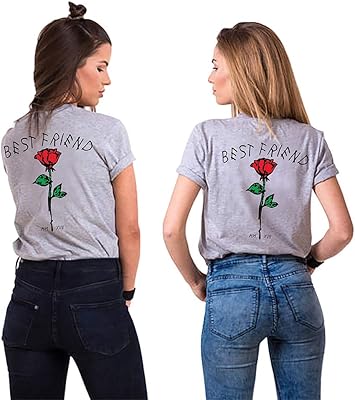 T-shirt Best Friend Sisters High Summer High Summer BFF Birthday Gift 1 Symbolic friendship.. DIAYTAR NIGERIA delivers more than products - we deliver affordable shopping satisfaction nationwide.