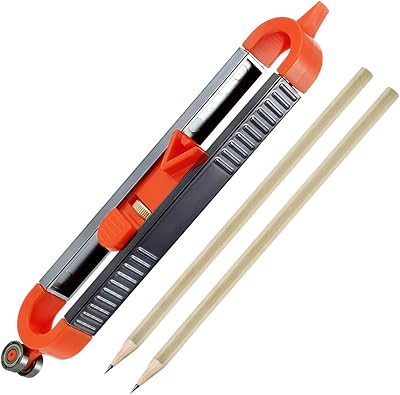 Scribe measurement tool for contour gauge precision tool with lock and pen.. Shop smart, shop DIAYTAR - Nigeria's most affordable e-commerce platform with nationwide delivery.