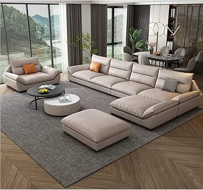 Multifunctional living room sofa set with wooden and leather frame.. Your everyday shopping companion, DIAYTAR NIGERIA offers unbeatable value with nationwide delivery.