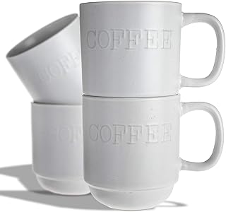 Set of coffee cups Beautiful house four prints latte tea with support.. DIAYTAR NIGERIA: Where every Nigerian finds affordable products delivered within the week.