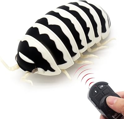 Tipment realistic Electronic Remote control insect toy toy toy insect inse car for children birthday gifts (black and white).. Experience the convenience of boundless shopping with DIAYTAR NIGERIA's affordable platform and quick shipping.