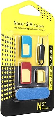 4 in 1 generic kit - nano sim with nano sim to micro sim with slot - multi -color.. Experience shopping without limits at DIAYTAR NIGERIA, where affordability meets convenience in just days.