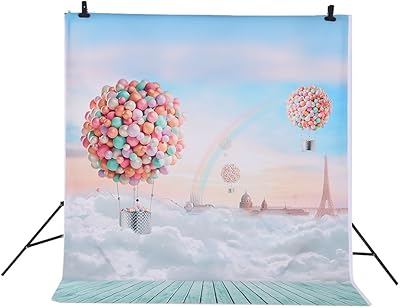 Andoer photography background 15 x 2 m rainbow balloons and sky.. Your complete shopping companion, DIAYTAR NIGERIA offers extensive selection delivered within the week.