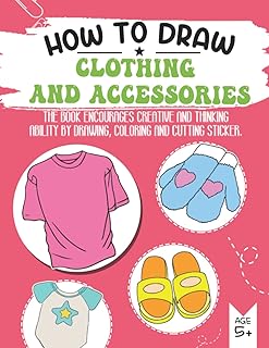 How to draw clothes and accessories: 3 in 1 drawing book.. DIAYTAR NIGERIA: Simplifying access to thousands of products with affordable nationwide shipping.