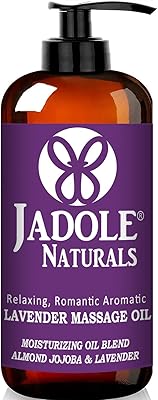 Massage oil with lavender Jadole Naturals - 240 ml (Lavender massage oil | Relaxing oil massage | Massage oil for the whole body | Essential massage oil).. DIAYTAR NIGERIA brings the market to your fingertips with affordable prices and swift delivery services.