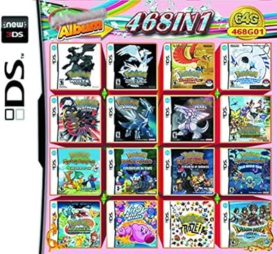 Super Combo Eriri 468 in 1 DS Games game card for DS SL NDSE 3DS 2DS XL NEW.. Discover shopping made effortless with DIAYTAR NIGERIA's comprehensive platform and quick shipping.