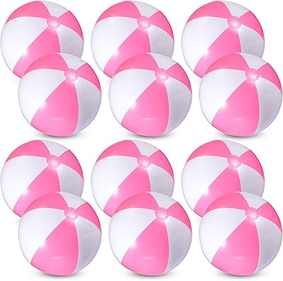 12 pieces 16 "Inflatable beach balloons in pink and white PVC and white pools of tropical Hawaiian summer summer gifts.. From checkout to your doorstep in less than a week — DIAYTAR Nigeria.