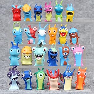 24 Troll dolls, mini Slugterra anime figurines in PVC, toys for cake decoration, 5.1 cm high.. Your go-to destination for affordable online shopping, DIAYTAR NIGERIA delivers in under 8 days.