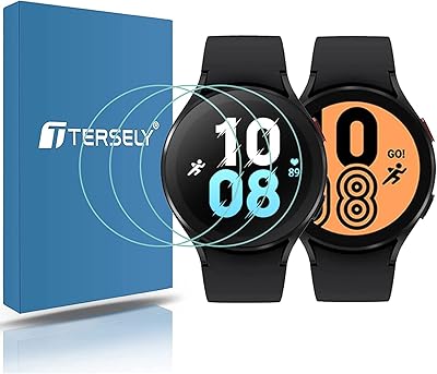 Tercelli 9h tempered glass screen protector for Samsung Galaxy Watch 5 / Watch 4 (44 mm) (3 parts).. Join thousands of satisfied shoppers on DIAYTAR Nigeria.